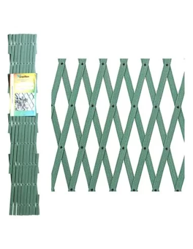 Celosia Pvc Verde Extensible 2x1 metros.