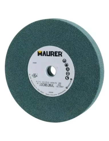 Muela Maurer Carburo De Silicio 200x20x20 mm. Grano 80