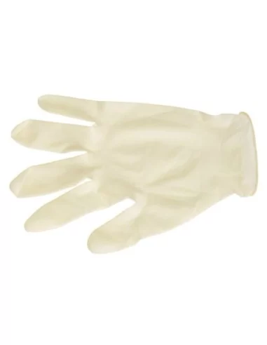 Guantes Desechables Latex Talla 9 XL Caja 100 Unidades