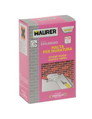 Edil Mortero Rápido Maurer (Caja 5 kg.)