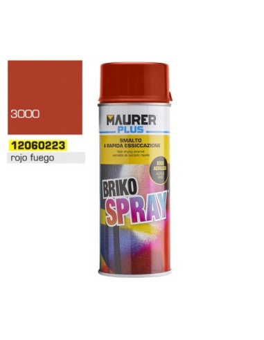 Spray Pintura Rojo Fuego 400 ml.