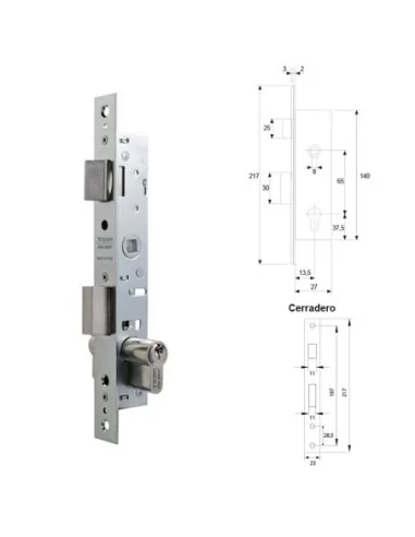 Cerradura Tesa 2200-hz/15