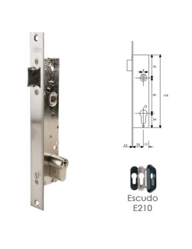 Cerradura Tesa 2219/25/3ai