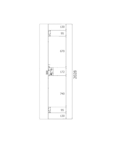 Cerradura Yale Seguridad 8922-fa/ylhs-6/80 Cerradero Corto.