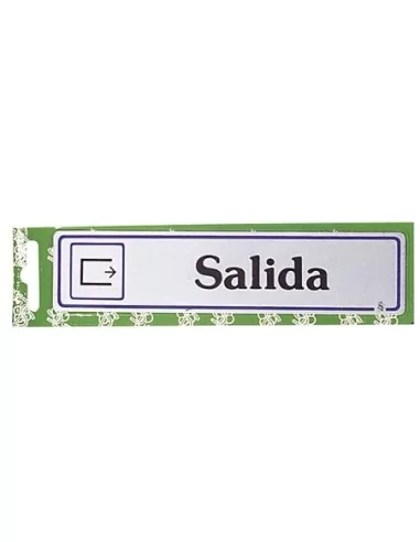 Rotulo "Salida"