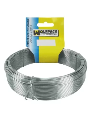 Alambre Galvanizado (Rollo 1000 gramos) Nº 8/1,3 mm.