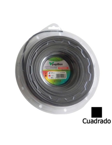 Hilo Nylon / Aluminio Cuadrado Profesional 3,5 mm. (40 Metros)