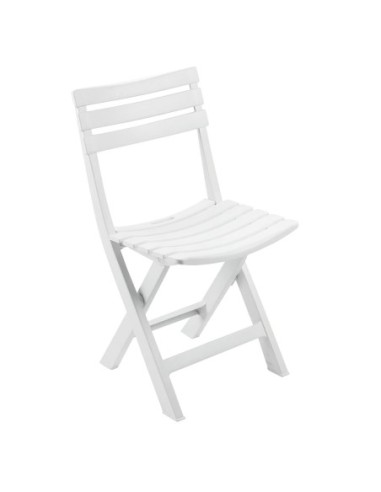 Silla Resina Plegable Blanca "Birki"