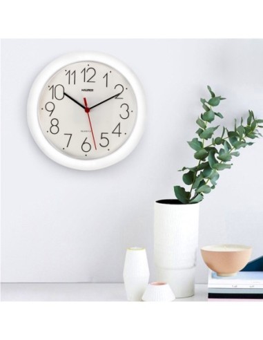 Reloj De Pared Ø 25 cm. Color Blanco