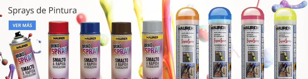 11 Sprays de pintura
